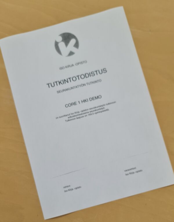 Tutkinto- tai opintosuoritteet - Image 2